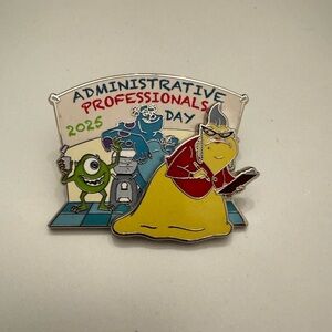 Disney Monsters Inc Administrative Professionals Day 2025 Pin